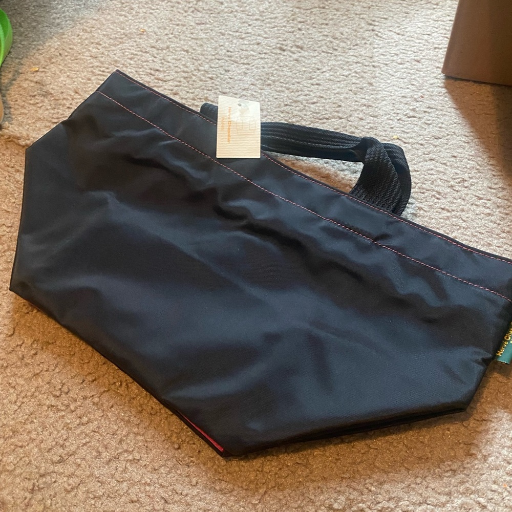 NWT Herve Chapelier ฺTwo Tone Medium Nylon Tote
